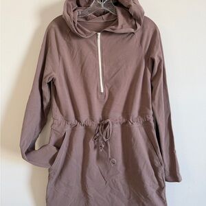 Women's Hooded Sweater Dress